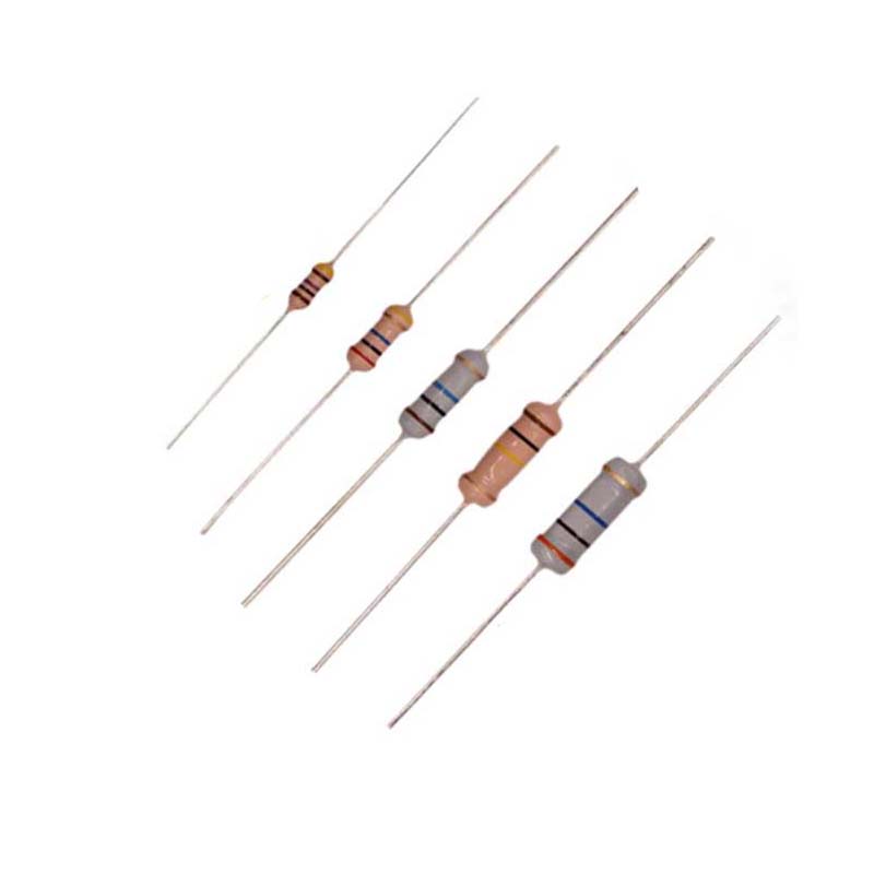 RI40-1/4W Metallic Ring Glass Film High Voltage Resistor