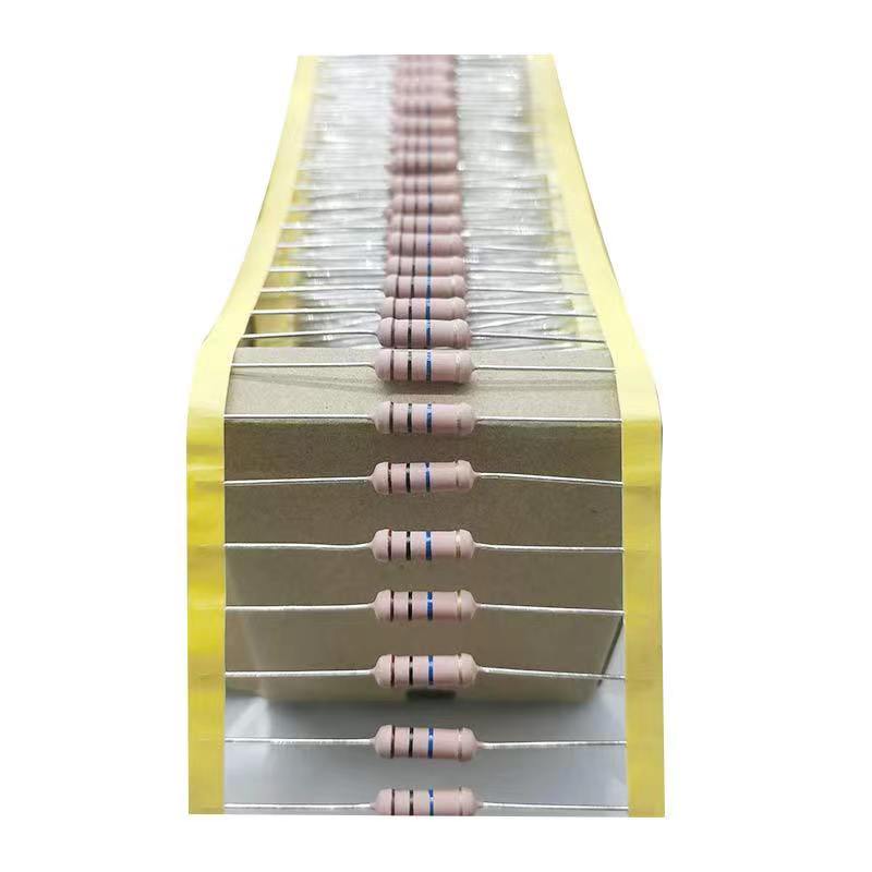 RI40-2W Color Ring Glass Film High Voltage Resistors