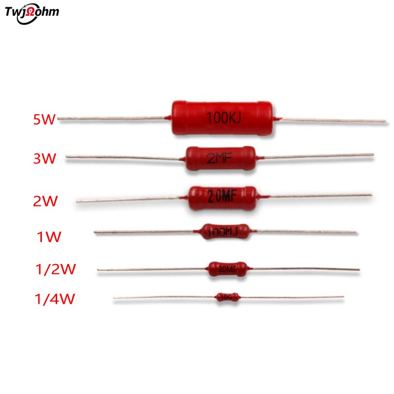 HVR40AH-1/4W Thick Film Inductive High Voltage Resistor