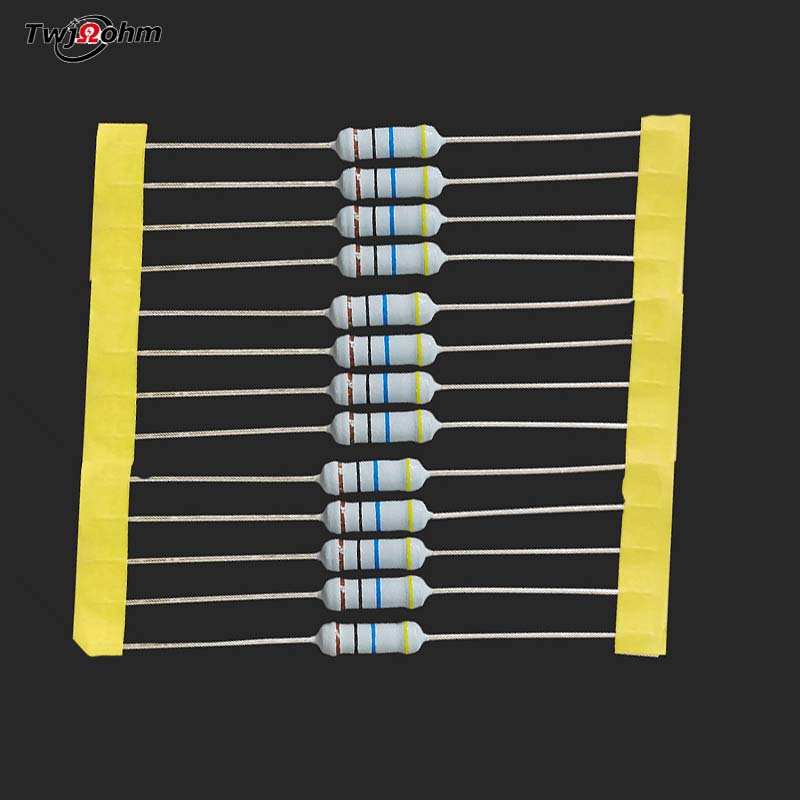 RI40-1W Metal Glaze Film High Voltage Resistor