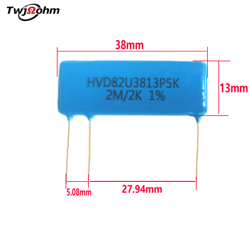 HVD82U3813P5K Thick film Non-inductive High-Voltage Divider Resistor