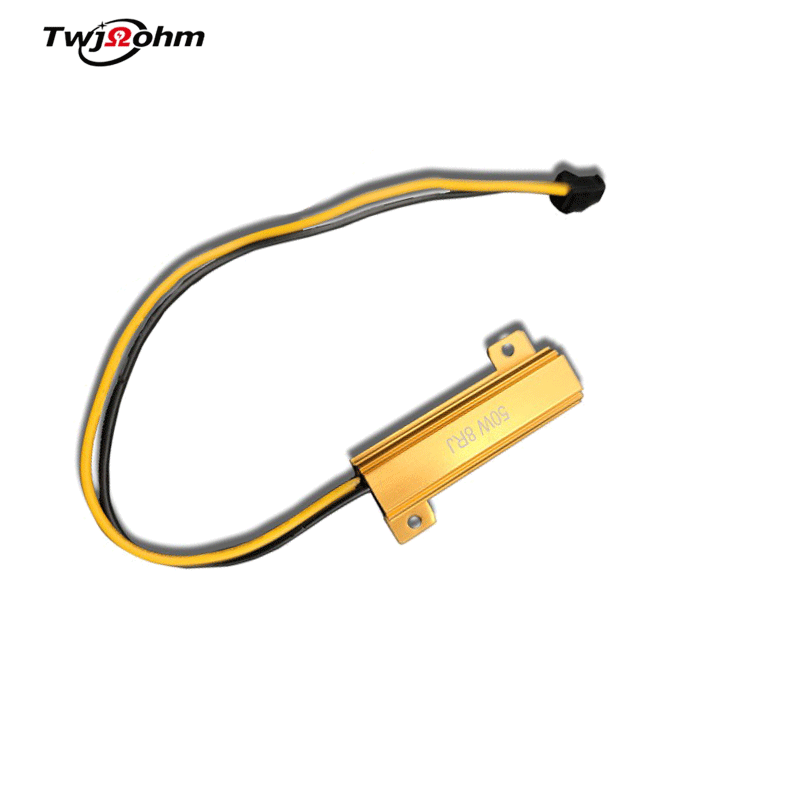 RX24-25W/50W/80W Gold Aluminum Housed Decoder Resistor