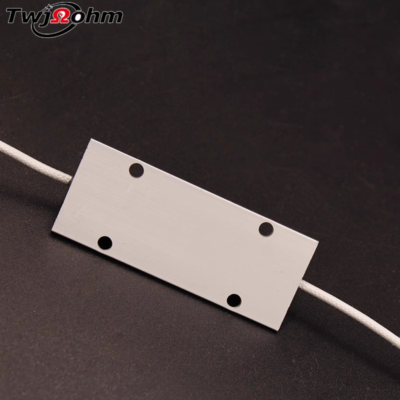 RX24-50W Silver Aluminum Housed Lead-Type Resistor for Capacitor Discharge & Start-up