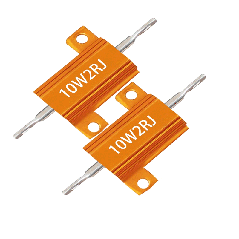 RX24-10W High-Power Gold Aluminum Shell Fixed Resistor
