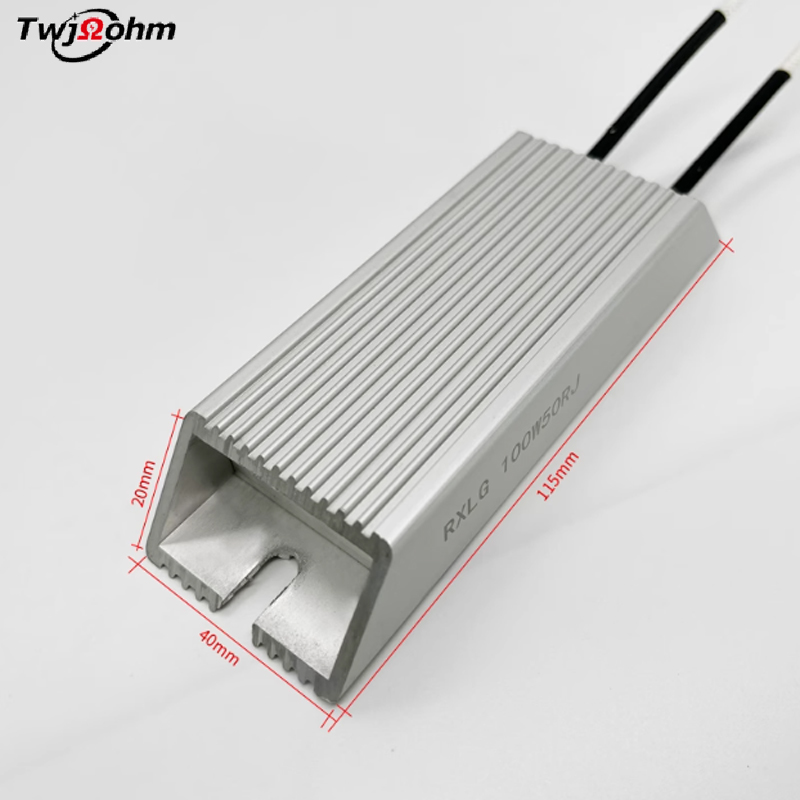 RXLG-100W High-Power Aluminum Housed Braking Resistor for Inverter