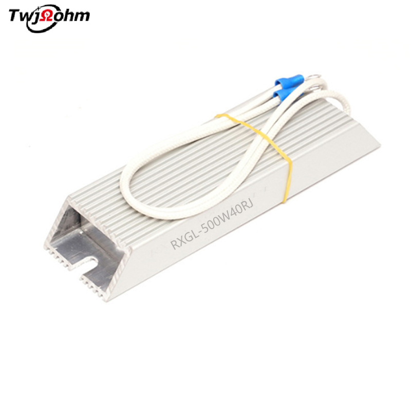 RXLG-500W Trapezoidal Aluminum Housed Regenerative Braking Resistor for Inverter & Servo Motor