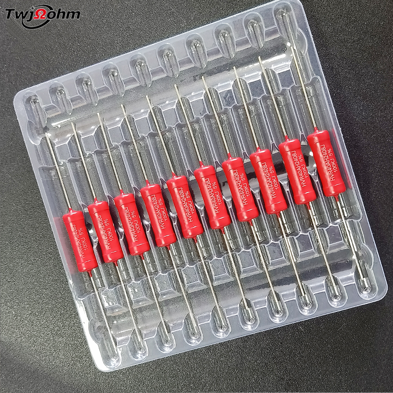 HVR40AH-5W 厚膜玻璃釉有感高压电阻器