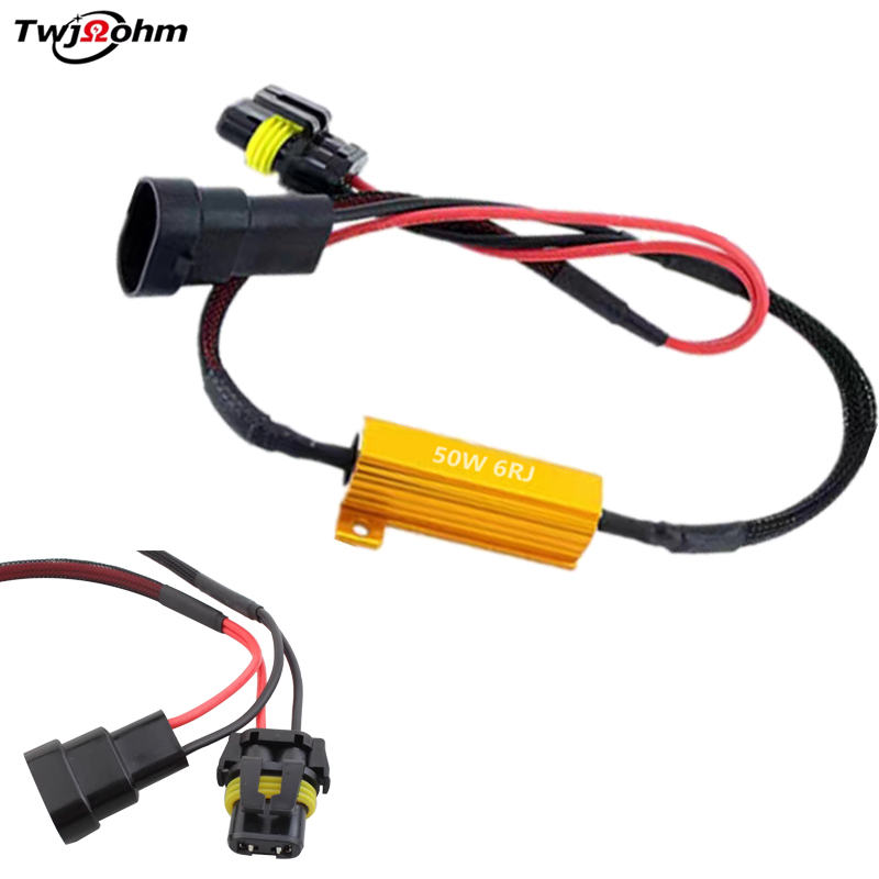 LED Front Fog Light Decoder Cable for VW/Audi/BMW (H8/9006)