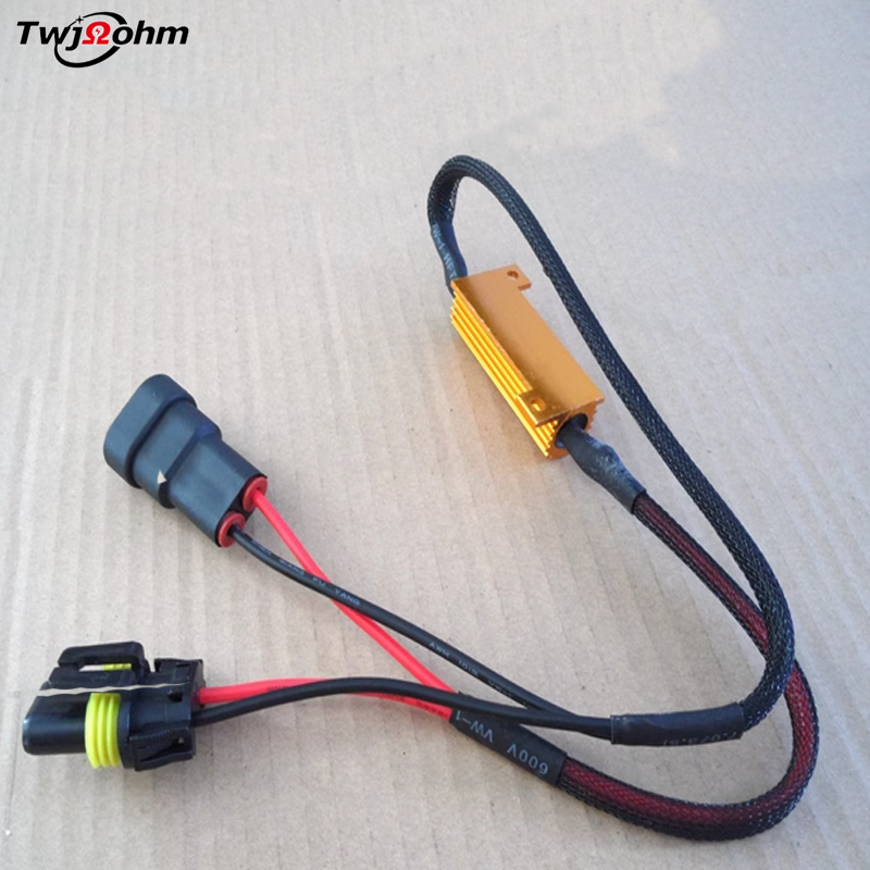 LED Front Fog Light Decoder Cable for VW/Audi/BMW (H8/9006)