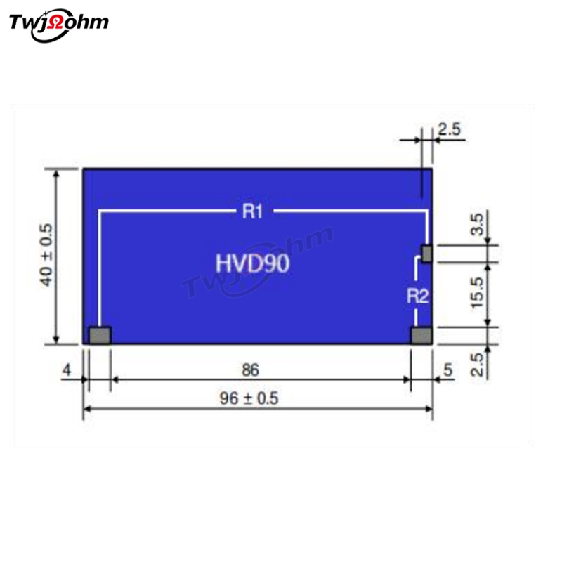 HVD90U9064K 片式高压分压电阻器