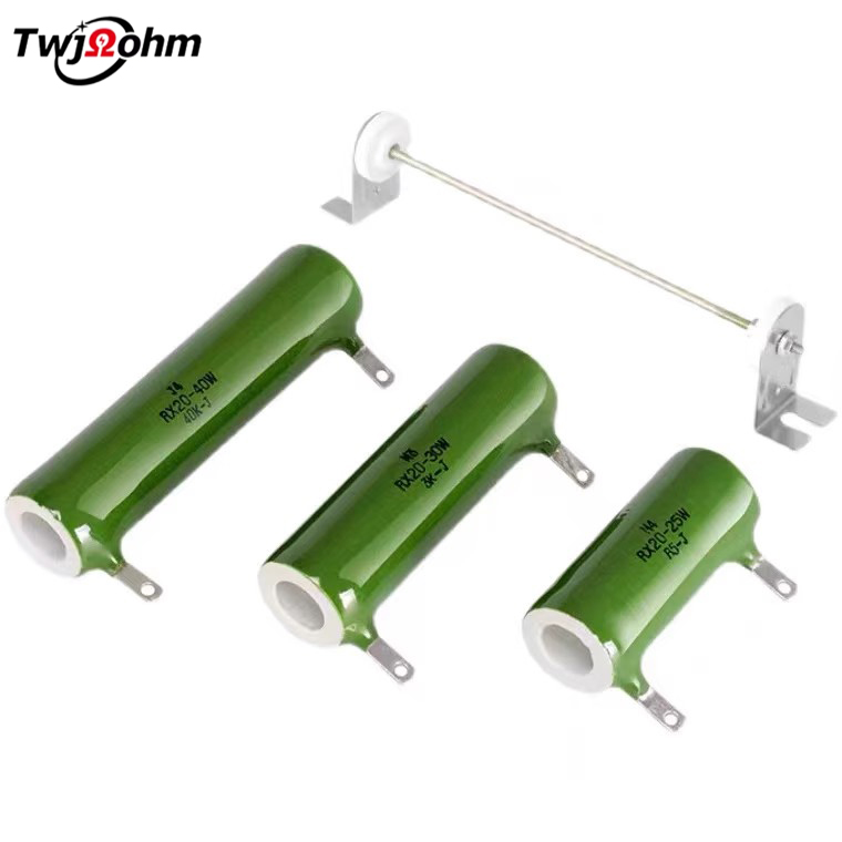 RXG20-10W High-Power Enamel-Coated Ceramic Resistor