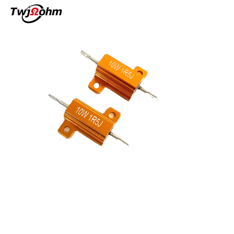 RX24-5W High-Power Gold Aluminum Shell Fixed Resistor