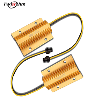 RX24-25W/50W/80W Gold Aluminum Housed Decoder Resistor