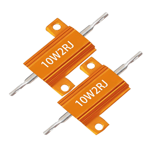 RX24-10W High-Power Gold Aluminum Shell Fixed Resistor